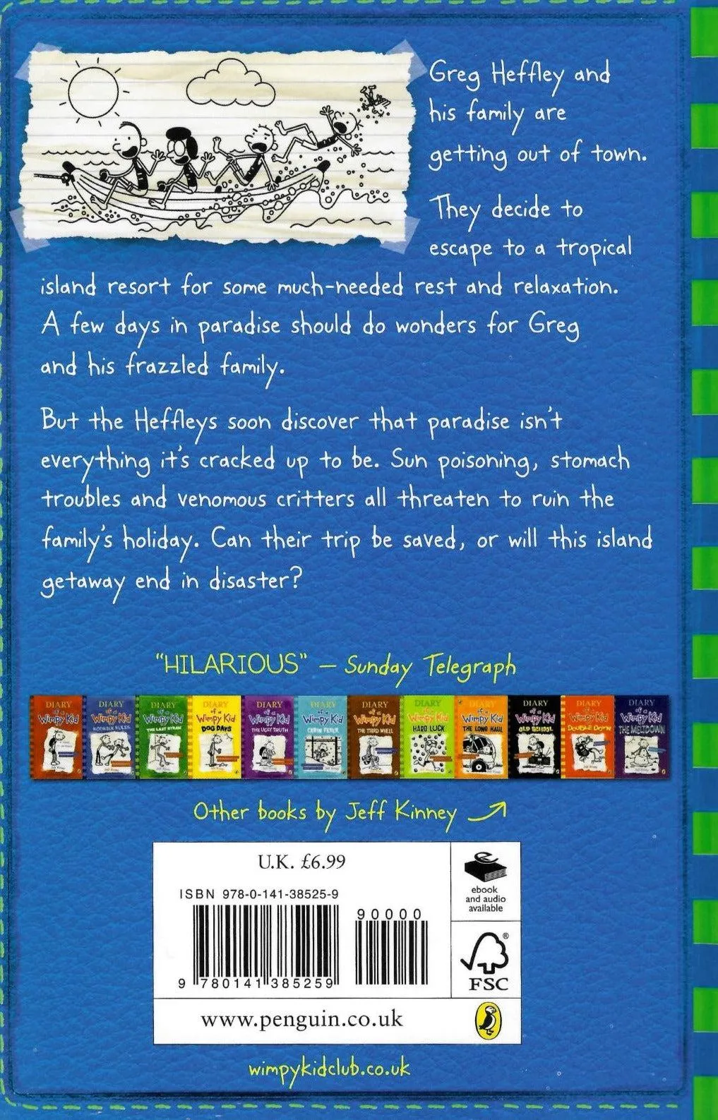 ■ Diary of a Wimpy Kid - The Getaway - Book 12 - Paperback - New Edition (2019)