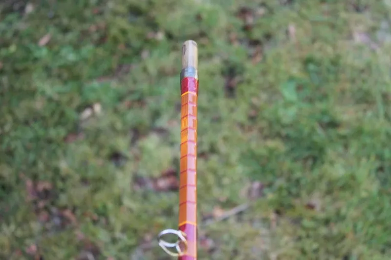 1 x Oliver's Of Knebworth S/U 11' Vintage Split Cane Carp Fishing Rod. Excellent!