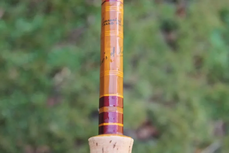 1 x Oliver's Of Knebworth S/U 11' Vintage Split Cane Carp Fishing Rod. Excellent!