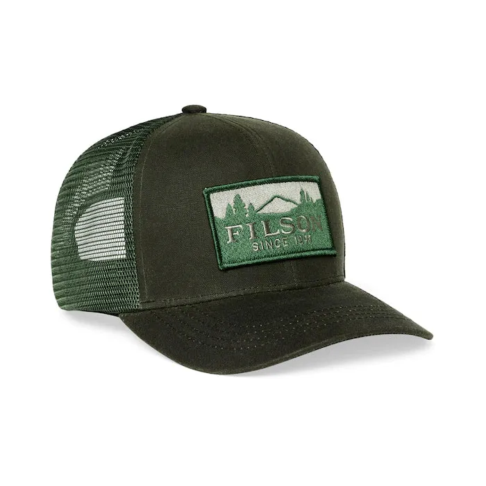 11030237 Filson Mesh Logger Cap Otter Green
