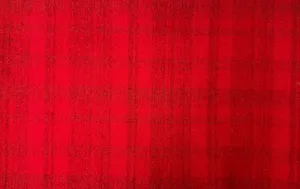 $14 Wool Cloth Swatch - European Plaid - Santa's Robe