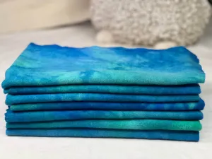 $14 Wool Cloth Swatch - Ocean Teal