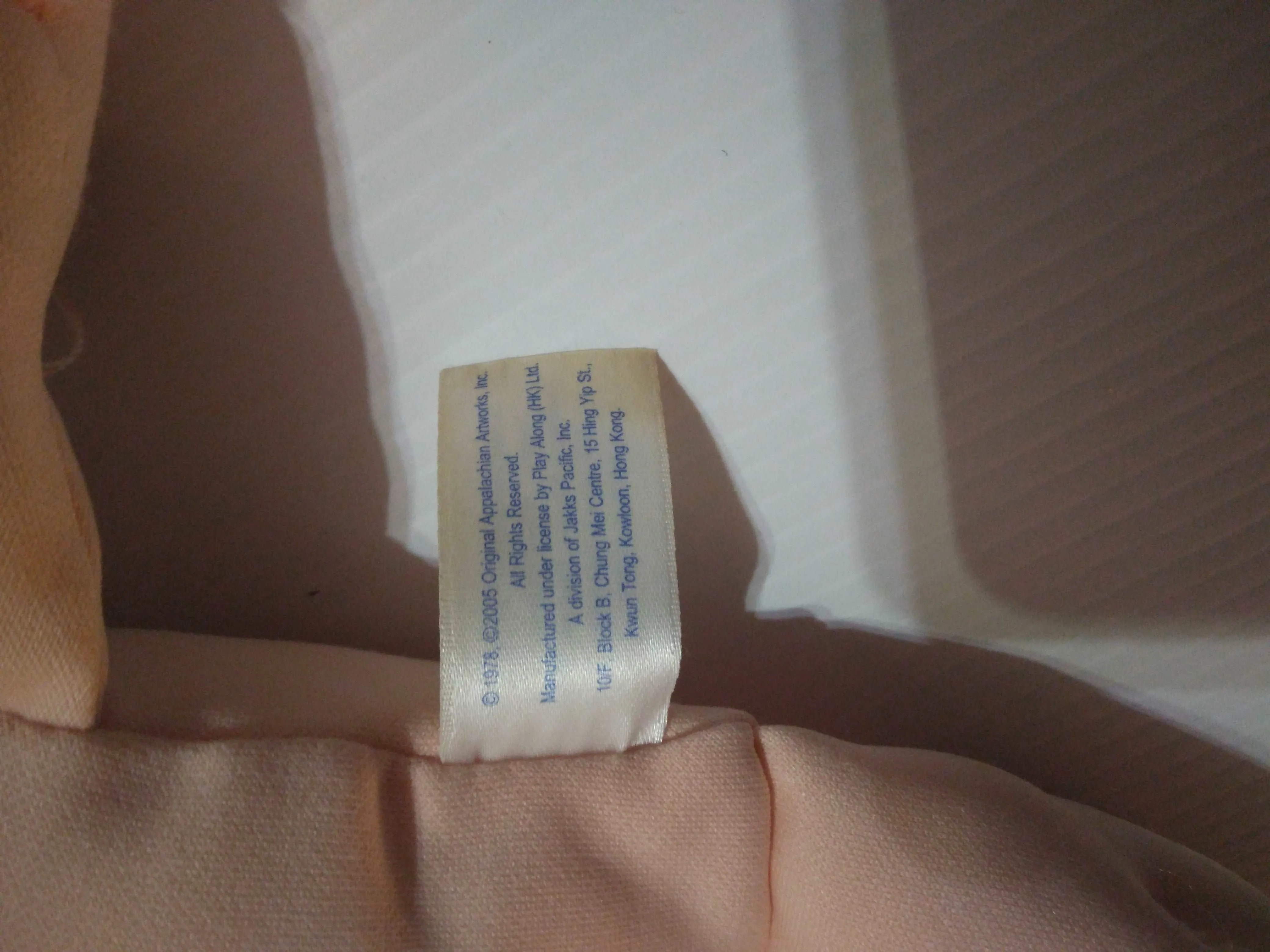 2004 Cabbage Patch Kid By  Play Along Preemie With Brown Hair