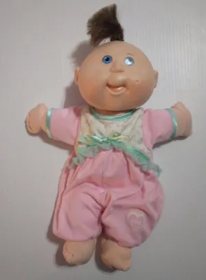 2004 Cabbage Patch Kid By  Play Along Preemie With Brown Hair