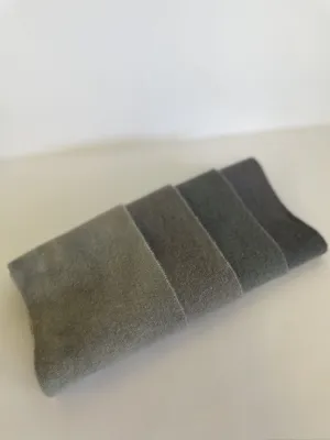 $3 Hand-Dyed Wool Swatch - Shades of Grey
