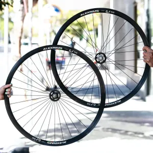 Alex Rims GV30P Track Wheelset - All Black