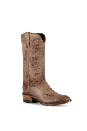 Allens Brand - Mad Dog Goat - Round Toe - Tan