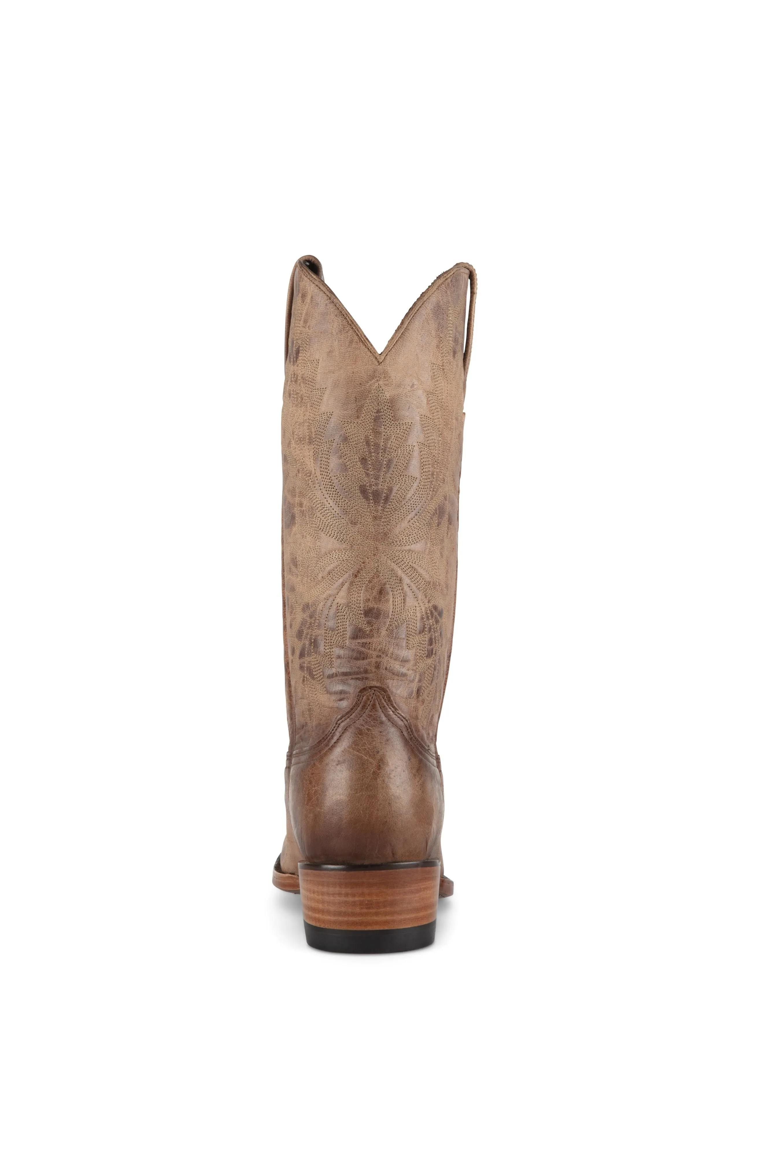 Allens Brand - Mad Dog Goat - Round Toe - Tan