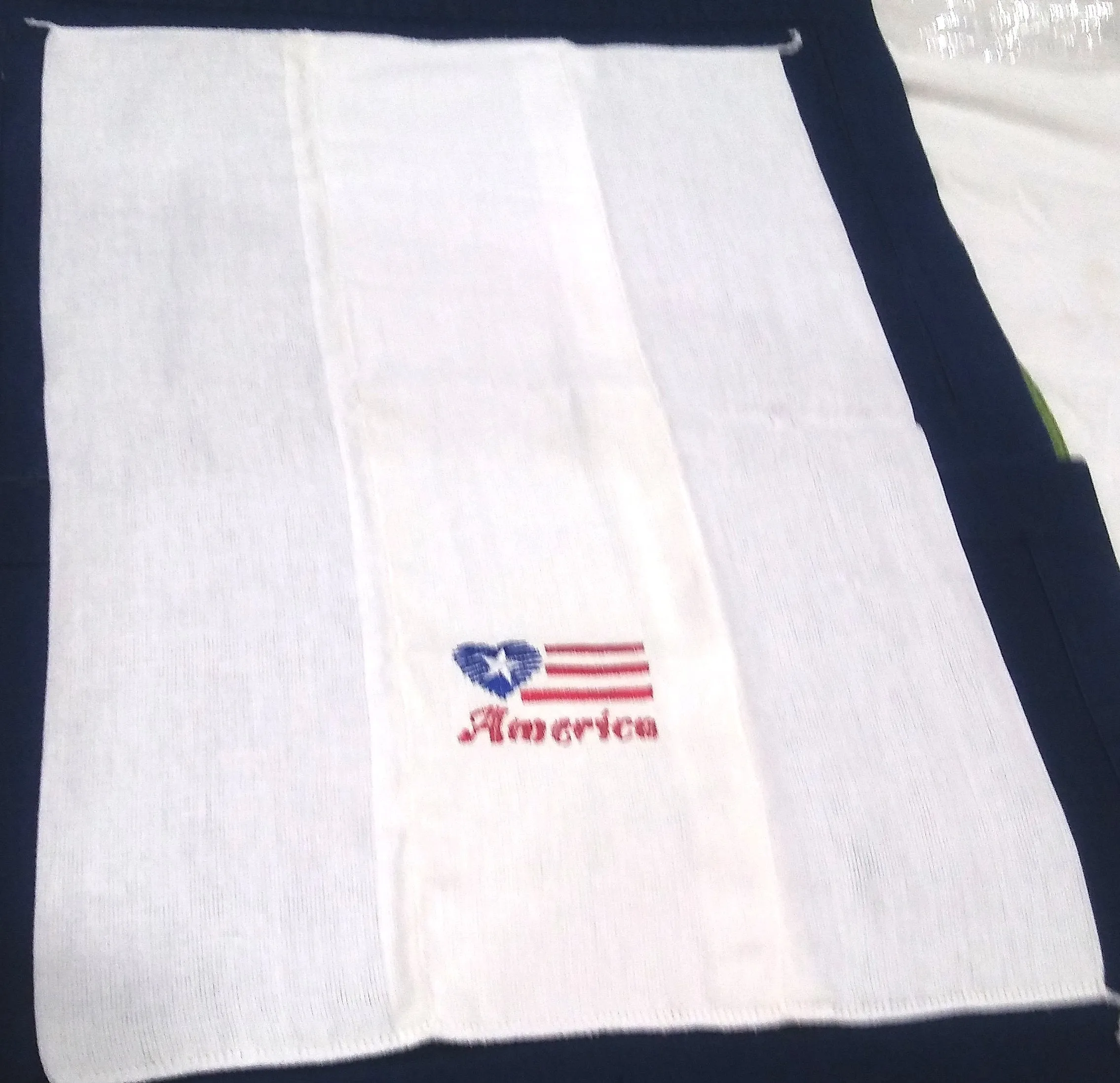 AMERICA BURP CLOTH