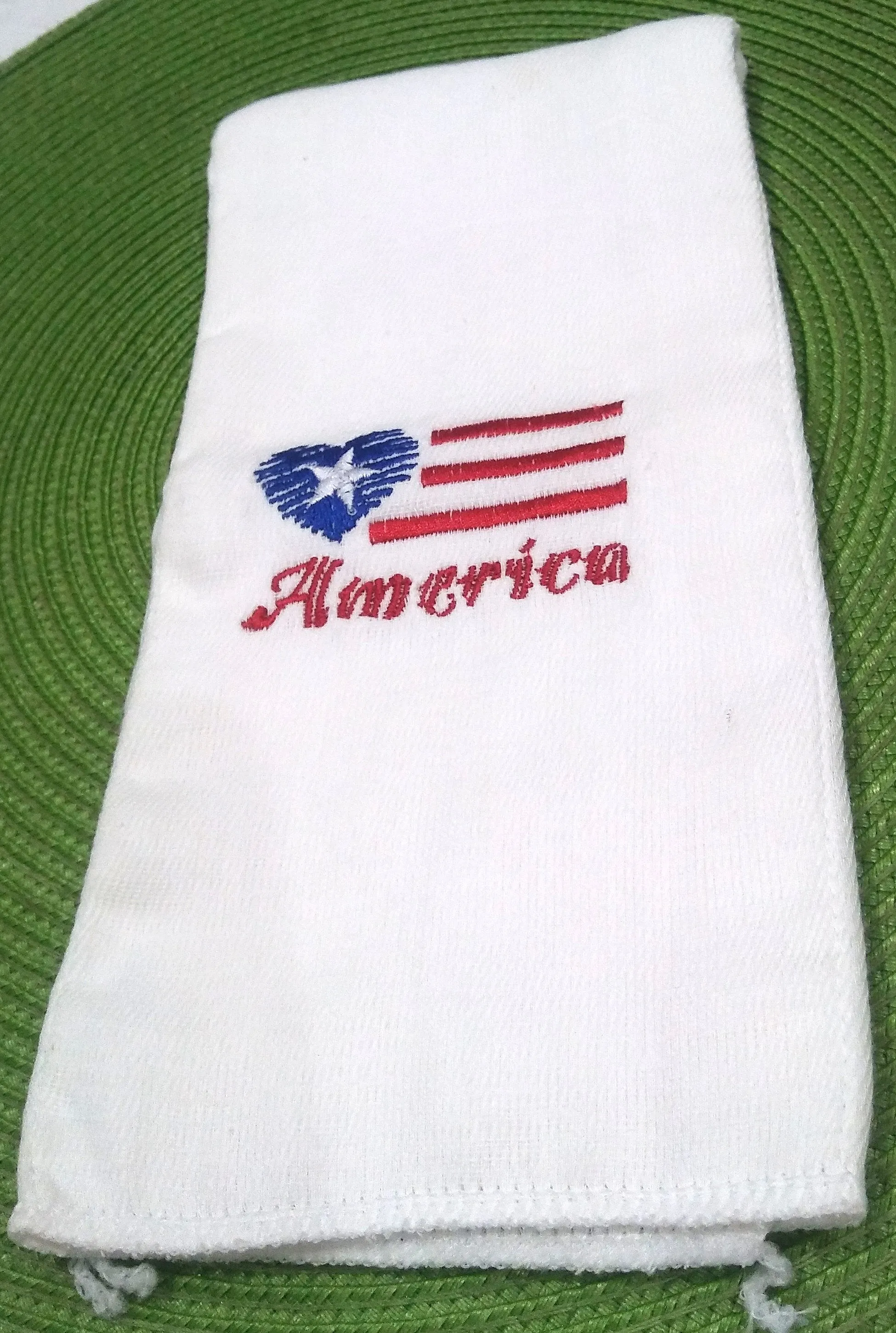 AMERICA BURP CLOTH