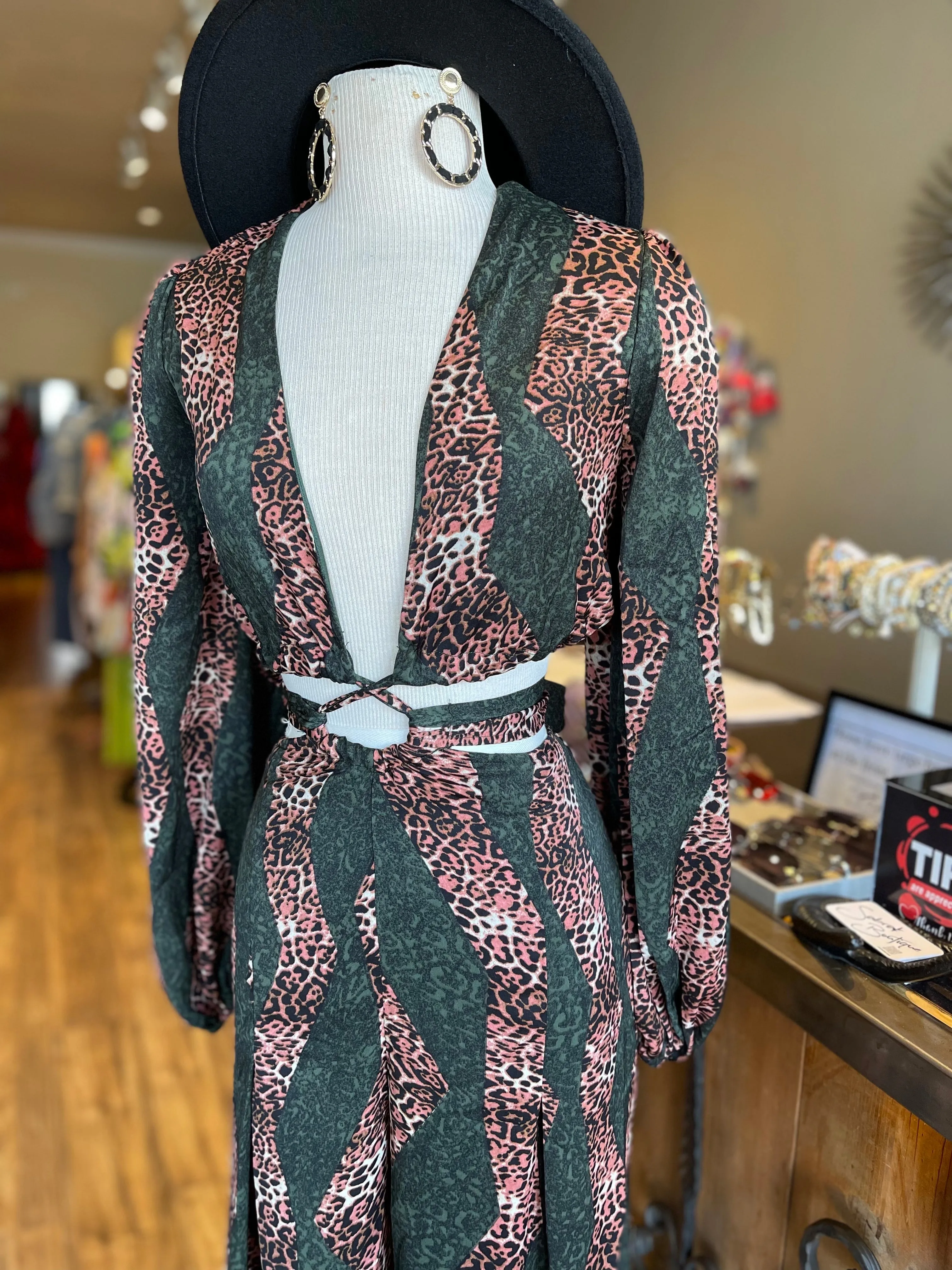 Animal Print Jumpsuit FINAL SALE