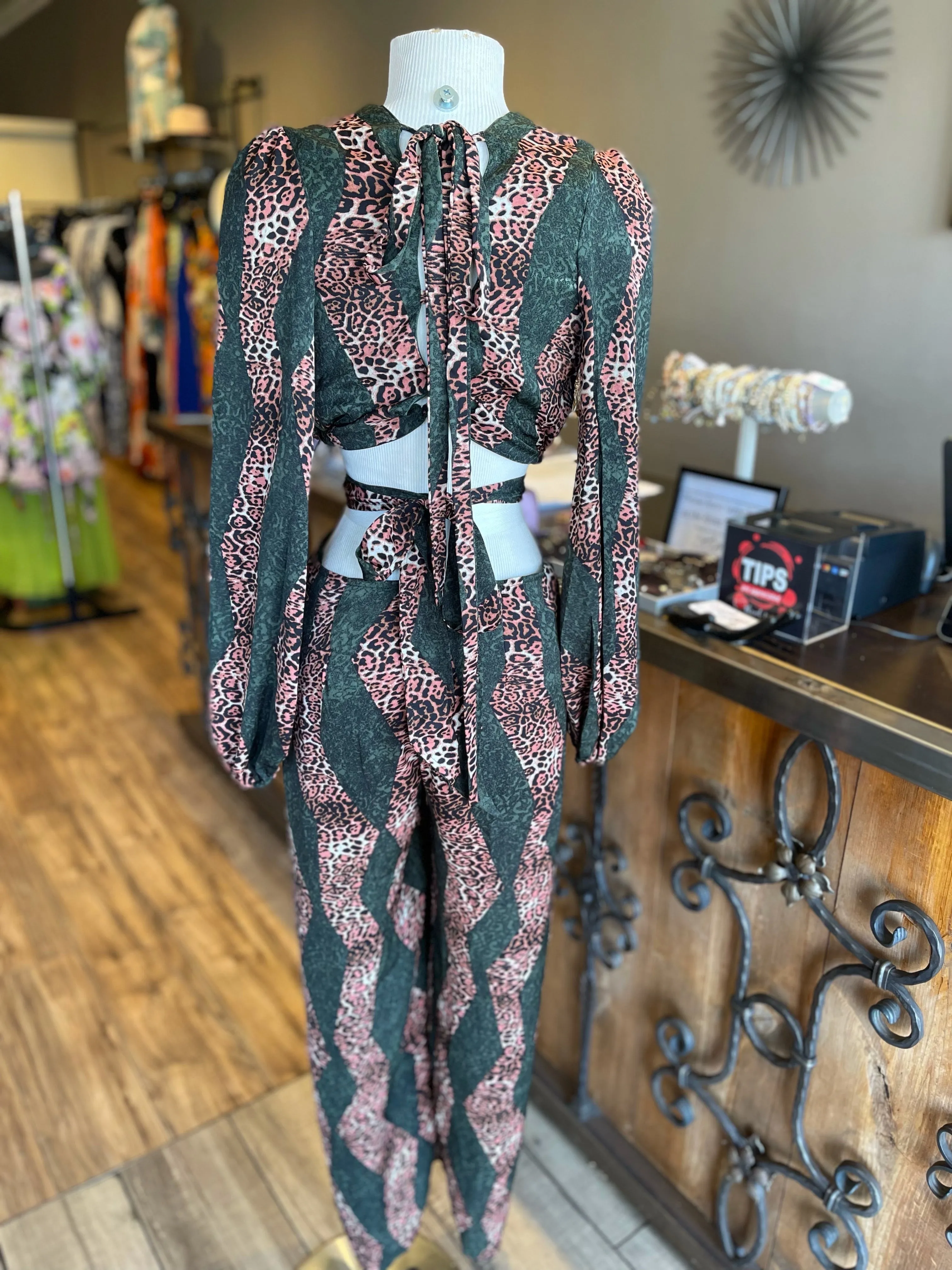 Animal Print Jumpsuit FINAL SALE