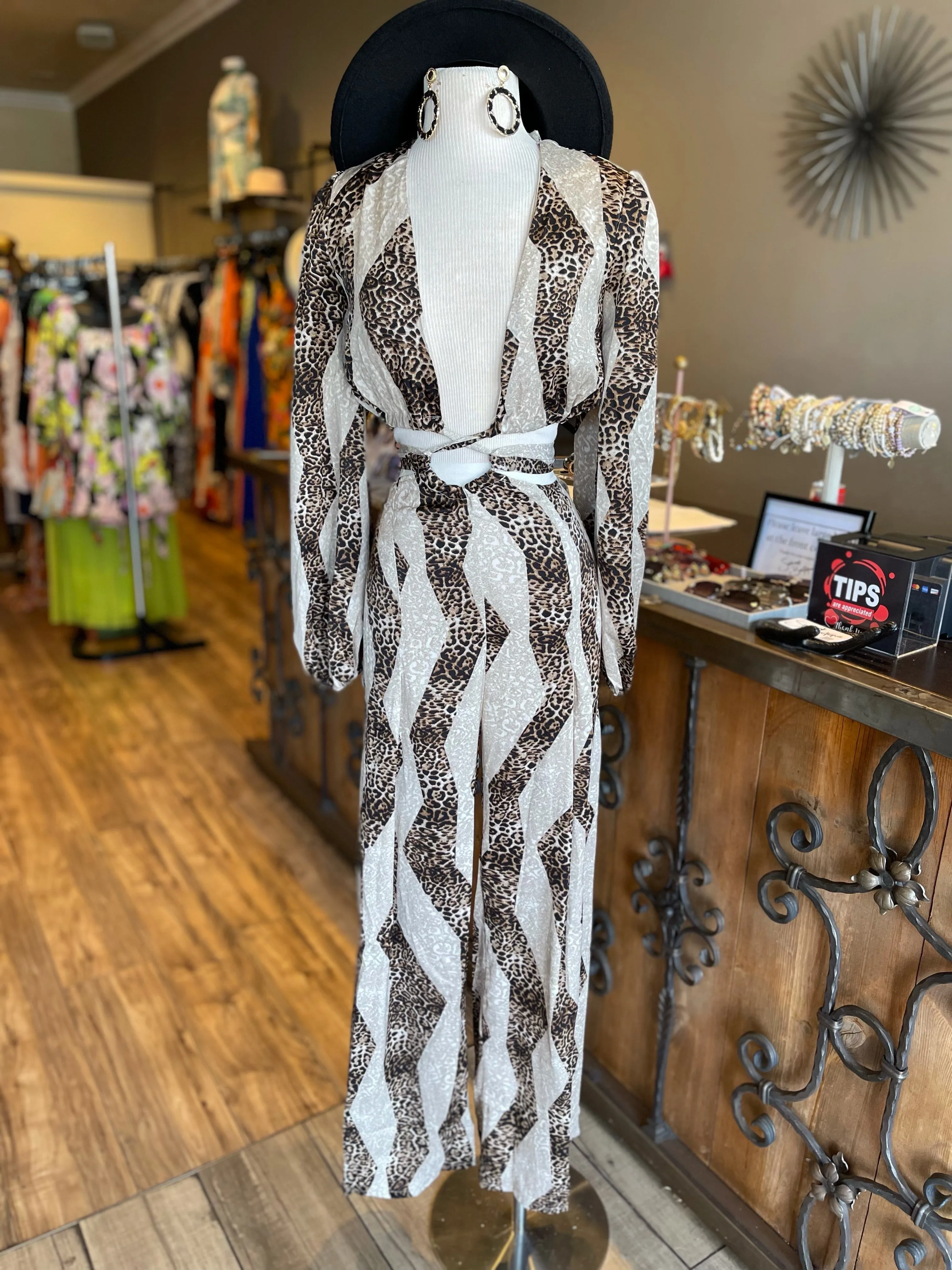 Animal Print Jumpsuit FINAL SALE