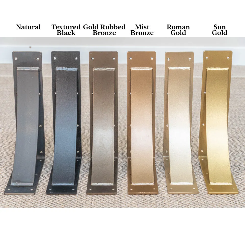 Arch Heavy Duty Steel Mantel Bracket