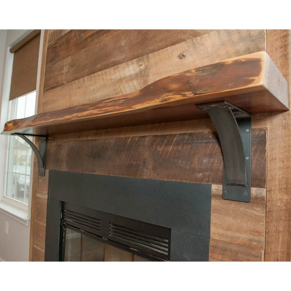 Arch Heavy Duty Steel Mantel Bracket