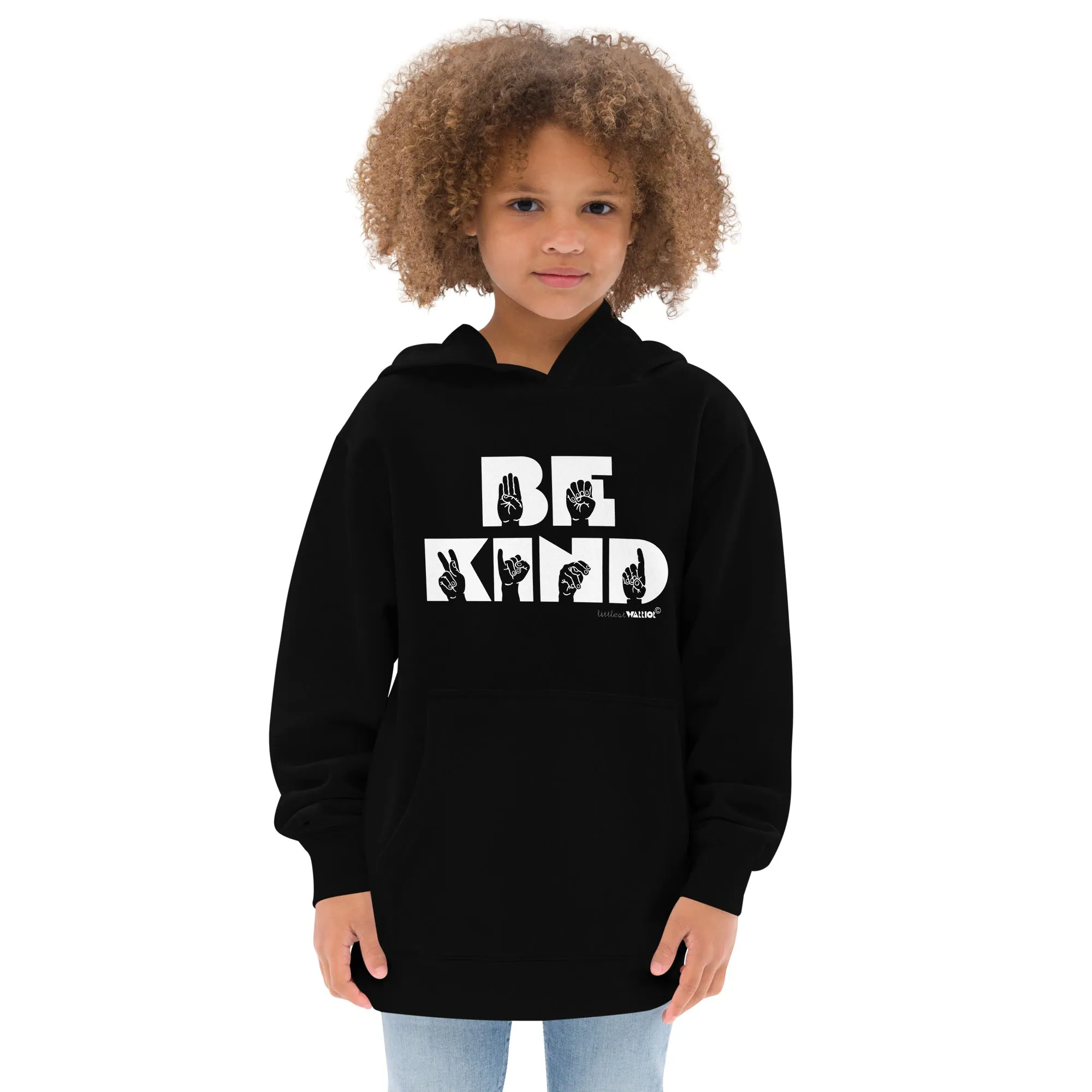 ASL Be Kind Unisex Youth Hoodie
