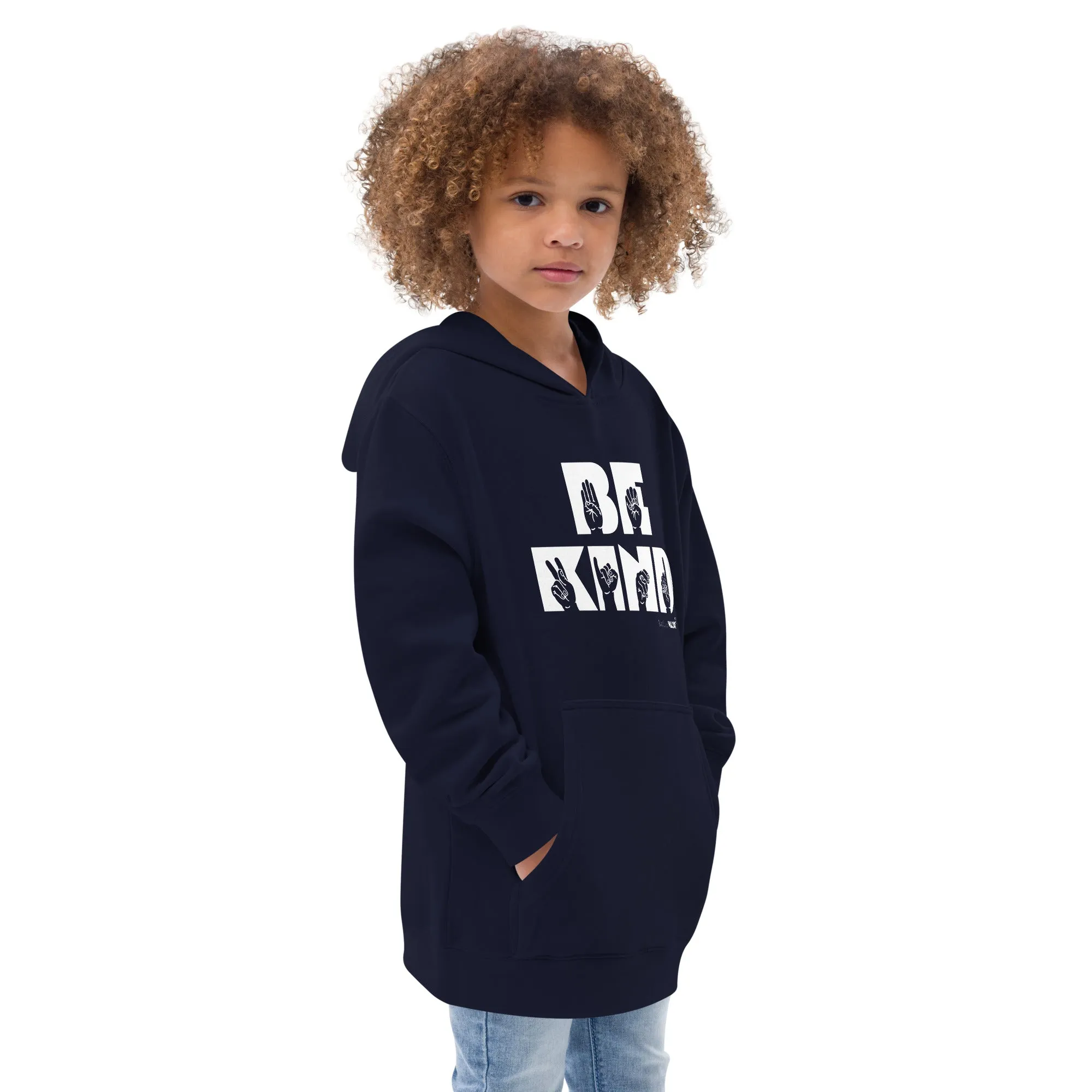 ASL Be Kind Unisex Youth Hoodie
