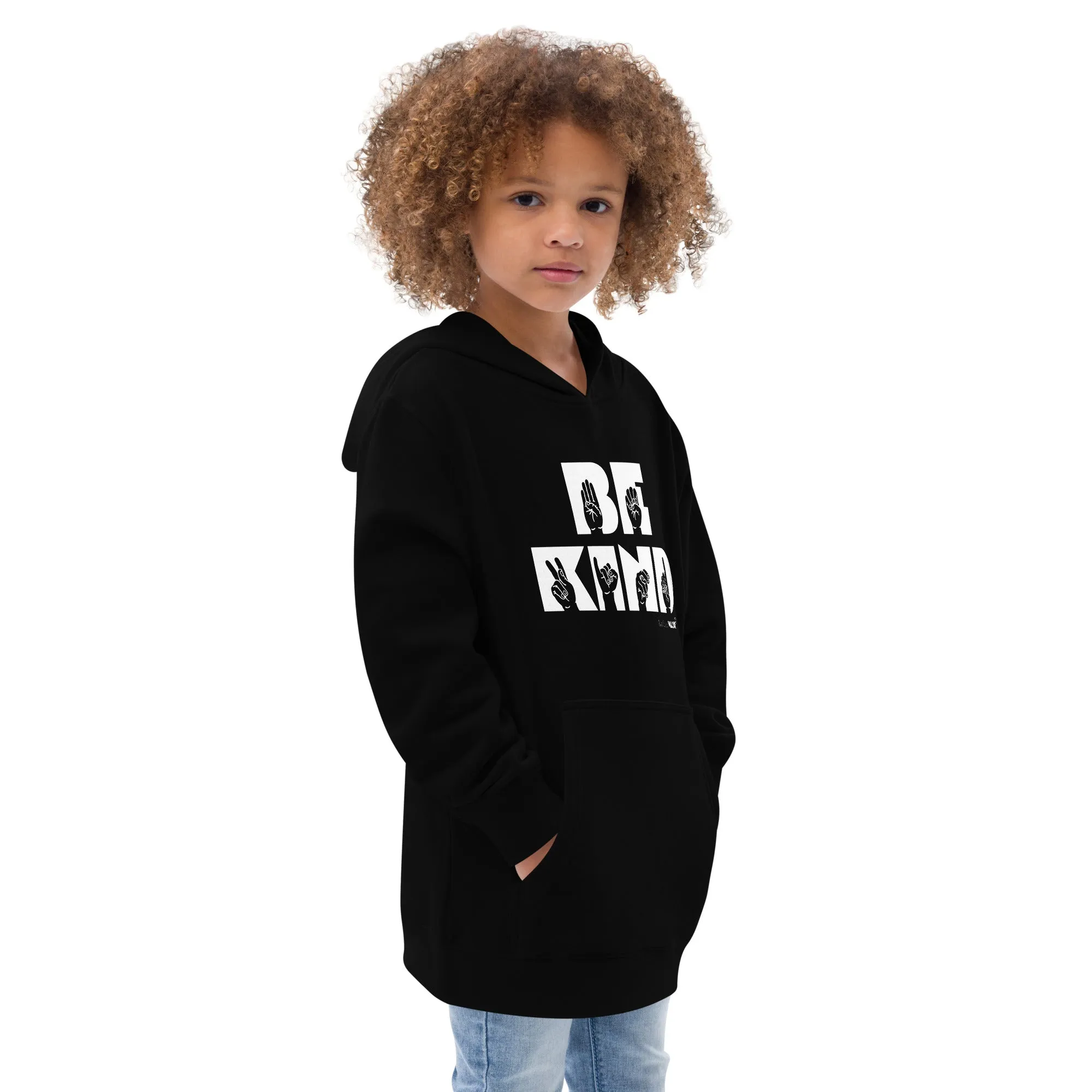 ASL Be Kind Unisex Youth Hoodie