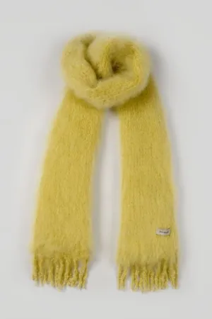 Aurora Kid Mohair Scarf Pistachio