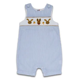 Aurora Royal Flopsy & Mopsy Smocked Dungarees