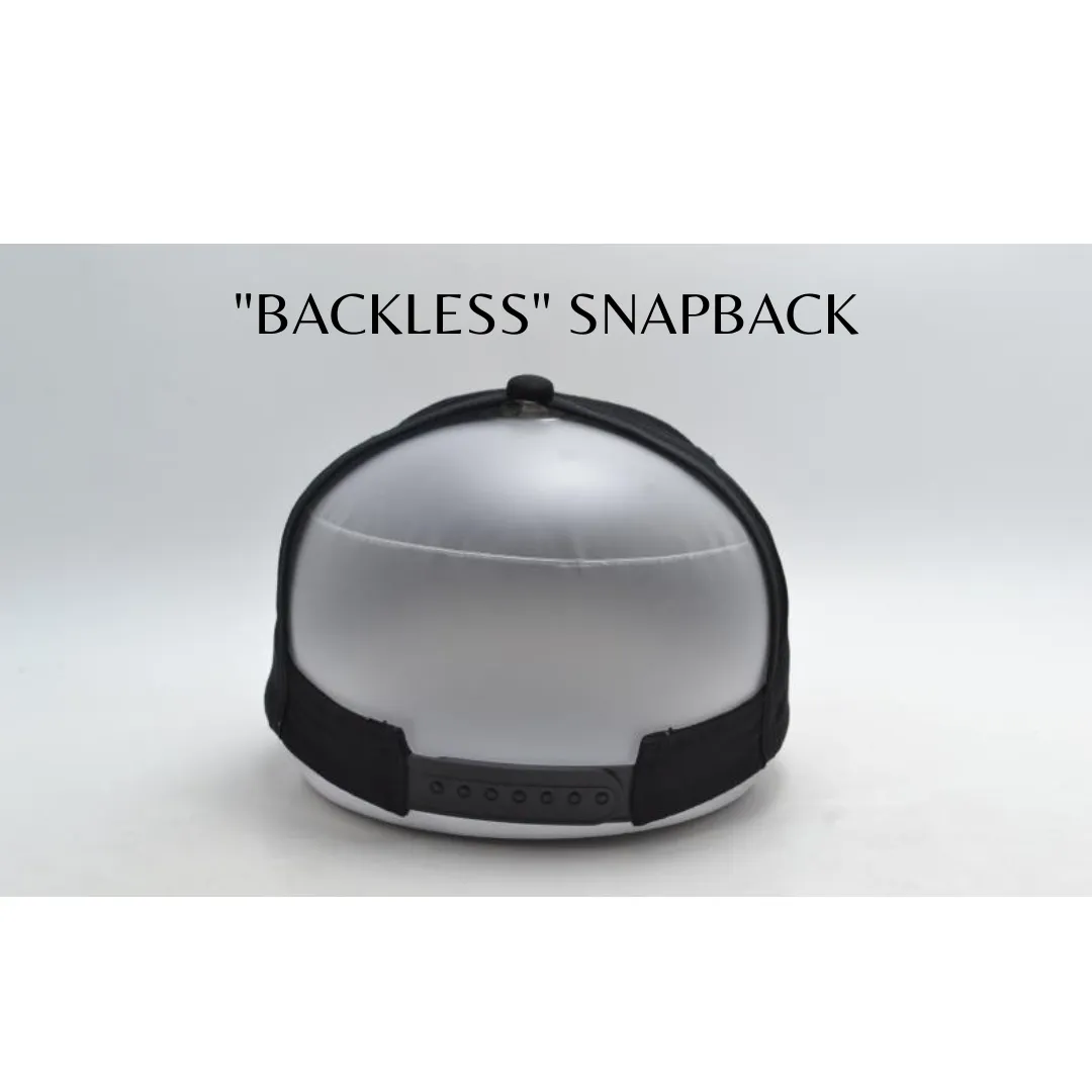 Backless Cap - Black Leopard