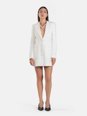 Backless Tuxedo Dress