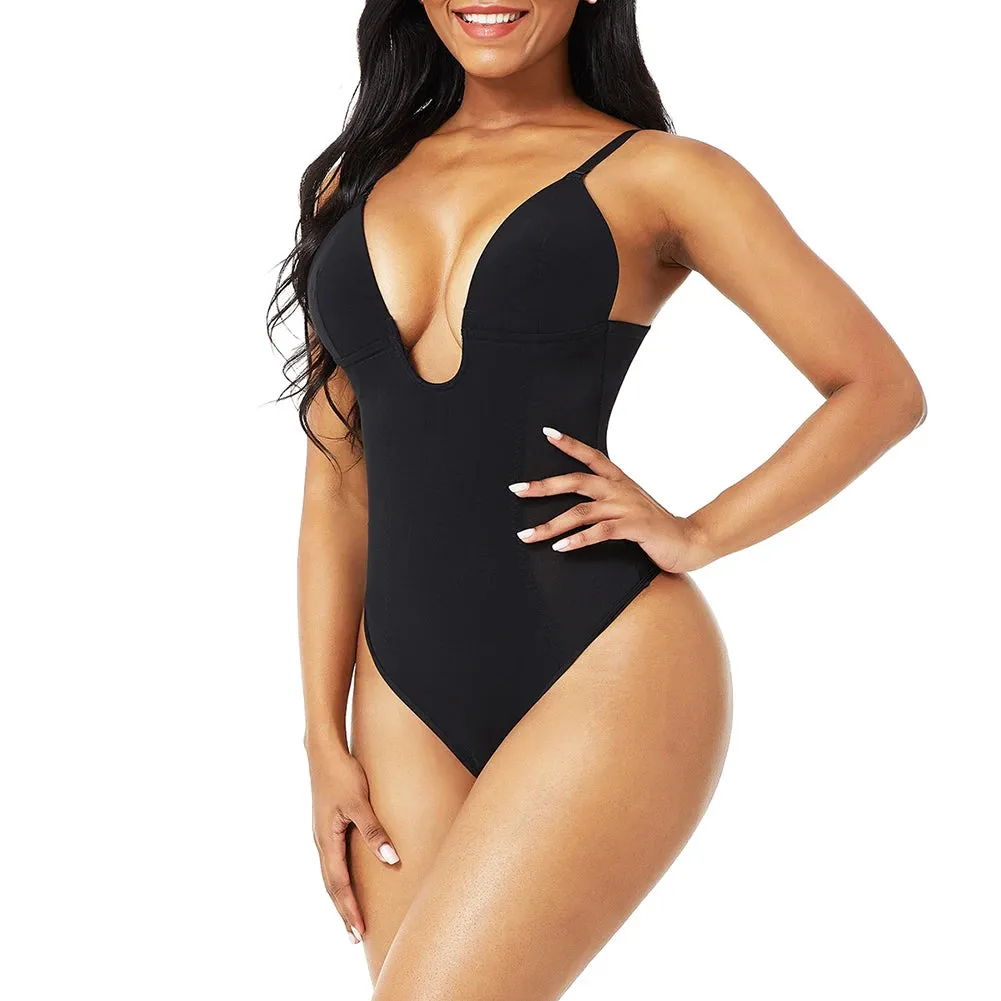 Backless U Plunge Bodysuit
