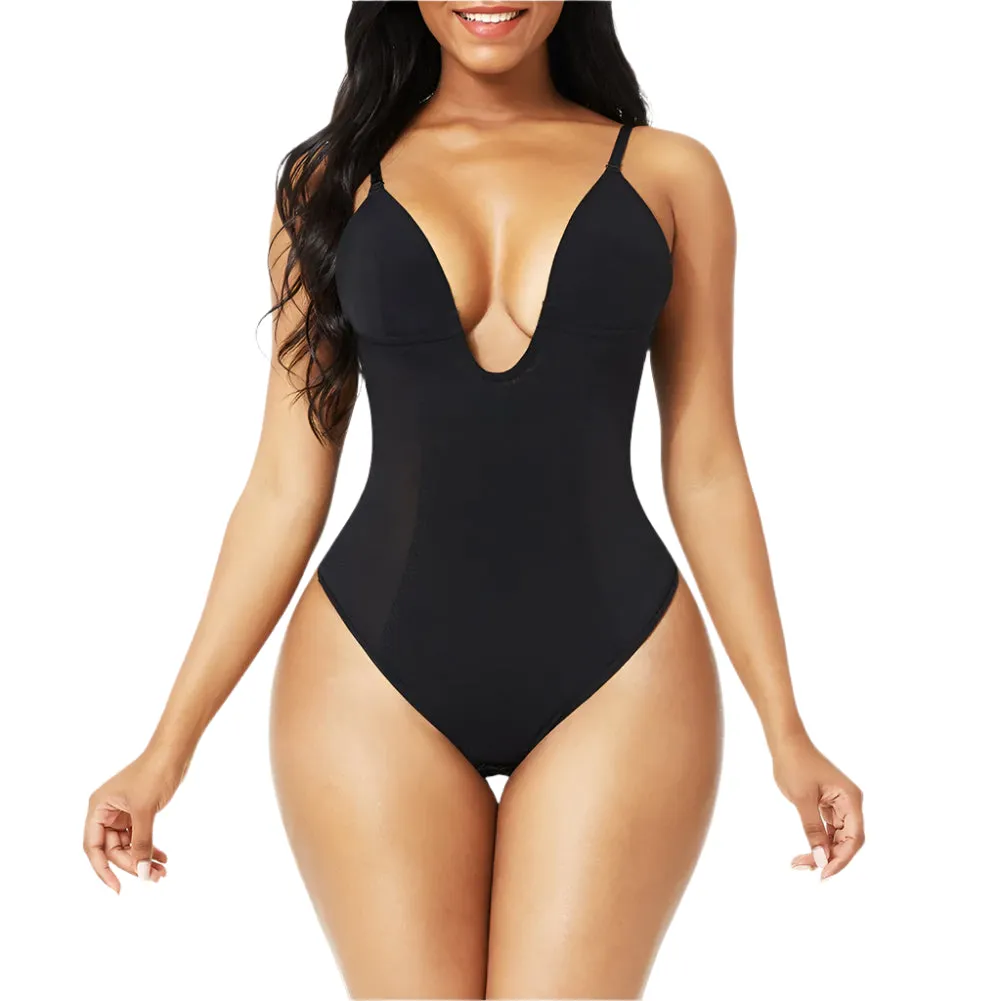 Backless U Plunge Bodysuit