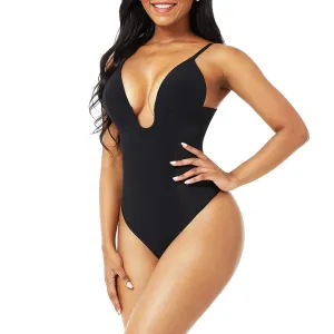 Backless U Plunge Bodysuit