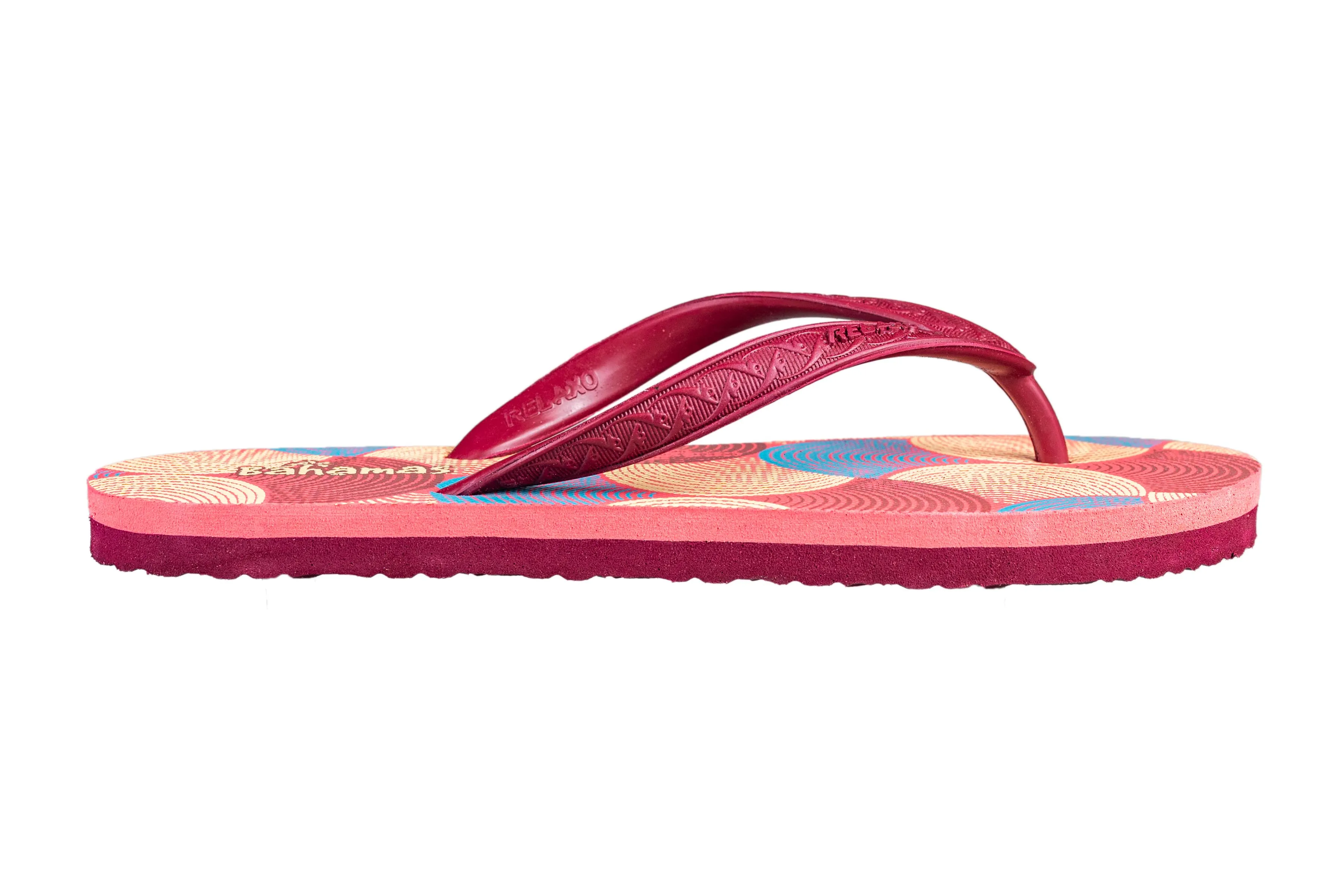 Bahamas Ladies Burgundy Hawai