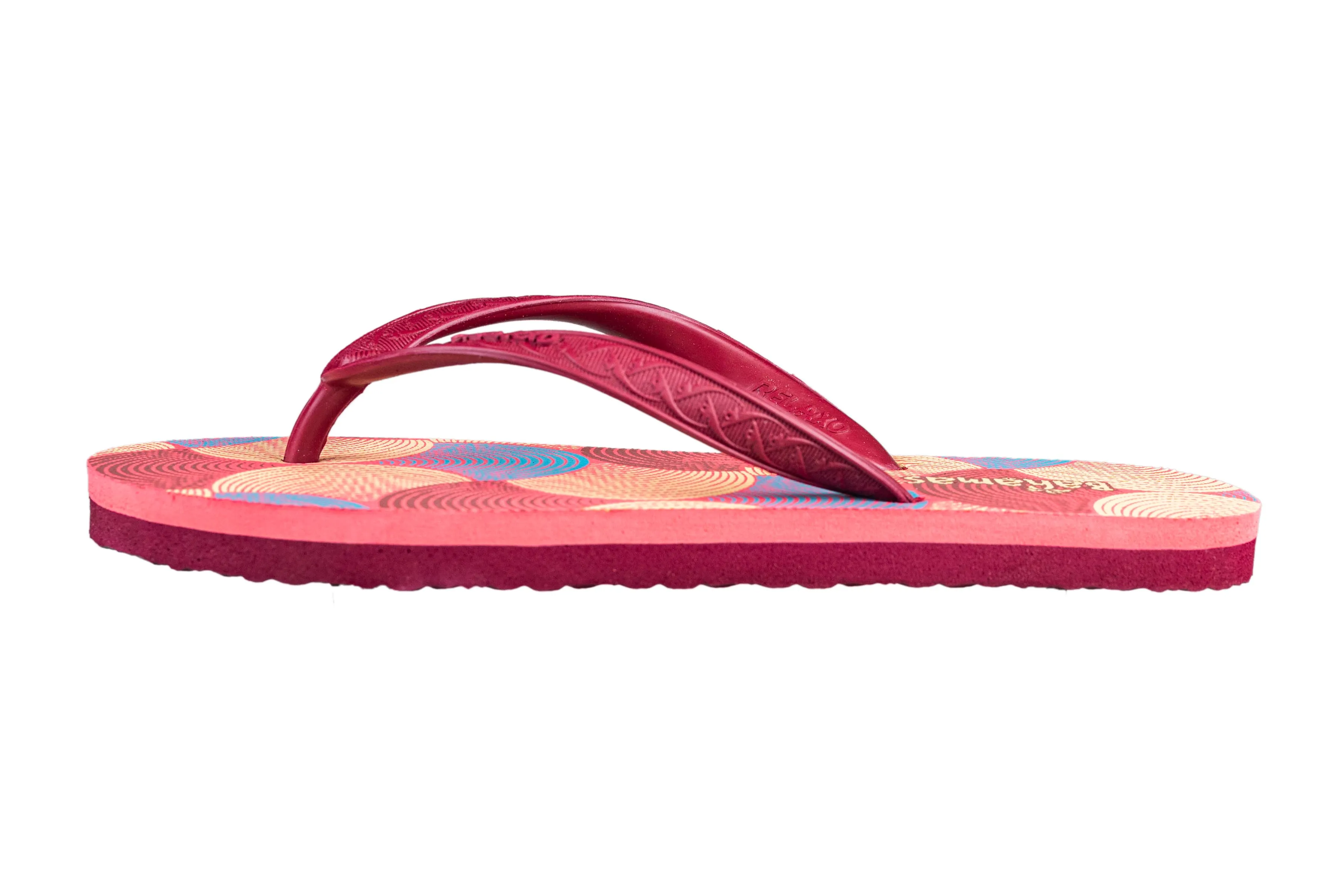 Bahamas Ladies Burgundy Hawai