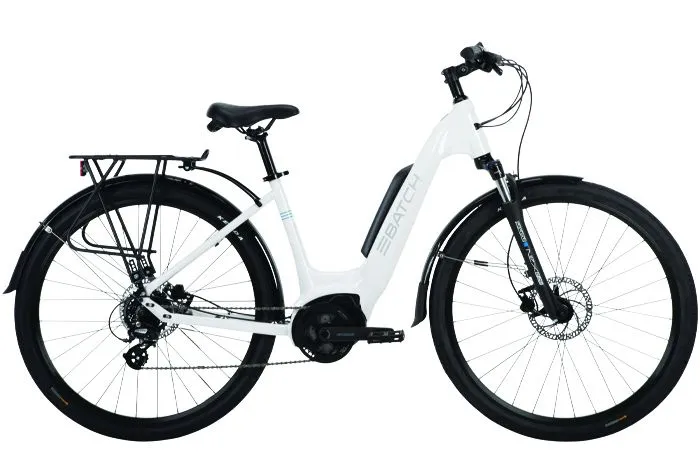 Batch Step-Thru E-Bike (White)