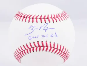 Billy Ripken Autographed Rawlings OML Baseball w/Billy Kid - Beckett W Hologram