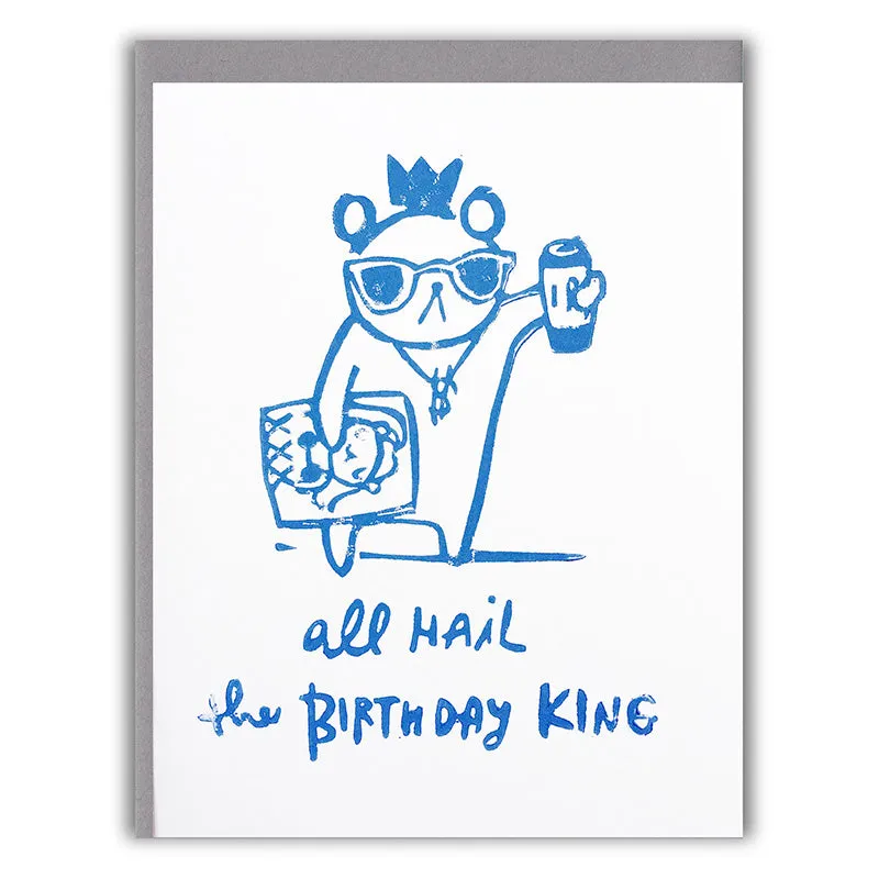 Birthday King Card