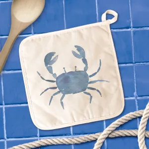 Blue Crab - Customizable Cotton Pot Holder