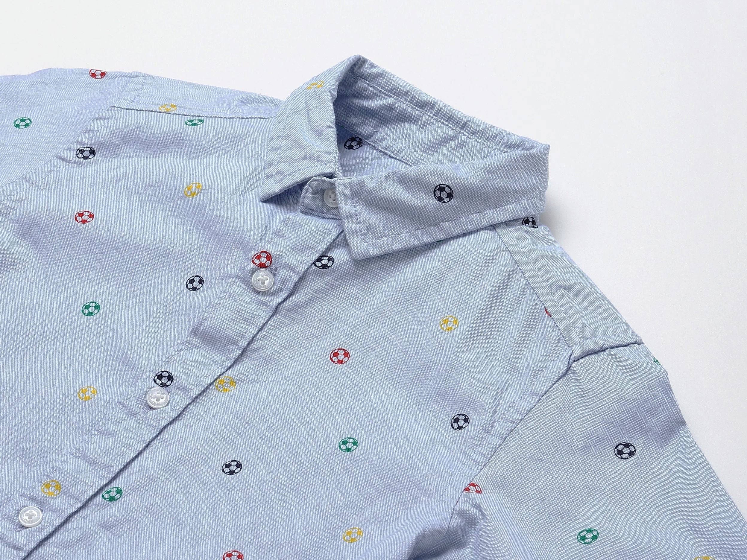 Blue Printed Shirt