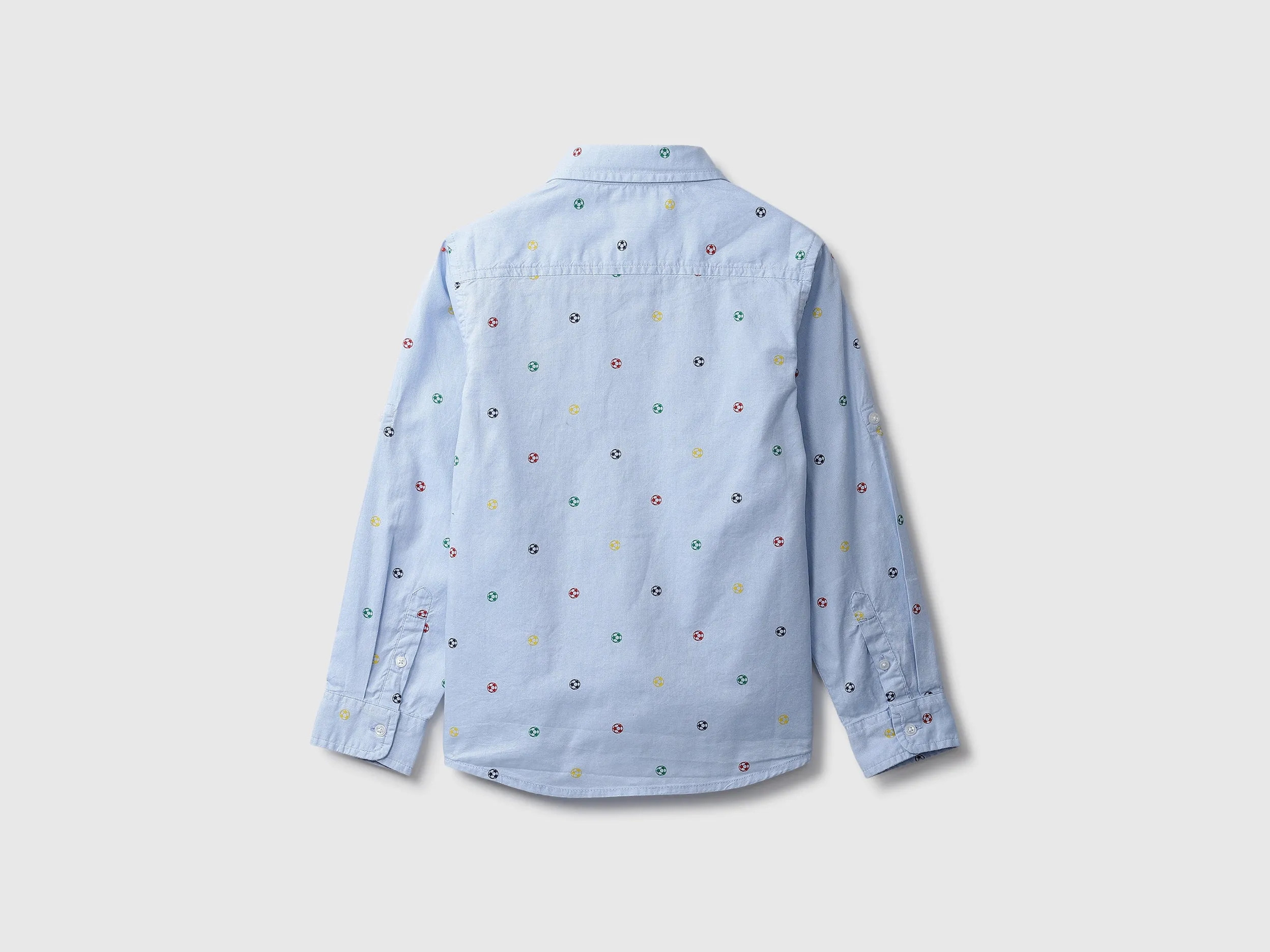 Blue Printed Shirt