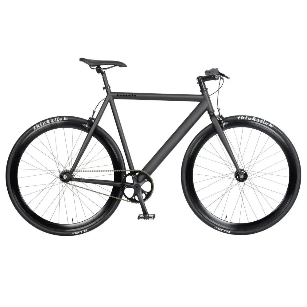 bonvelo Singlespeed & Fixie Bike BLIZZ Back to Black XL