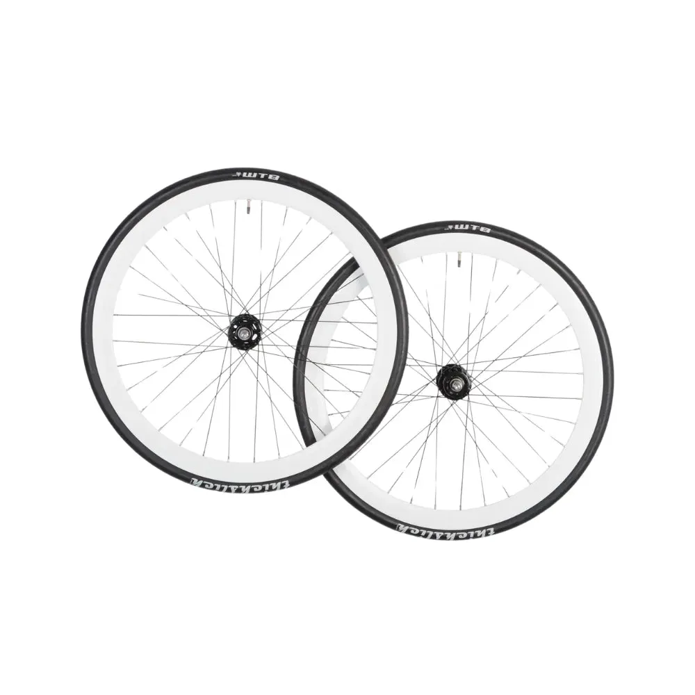bonvelo Singlespeed & Fixie Bike BLIZZ Lightning White L