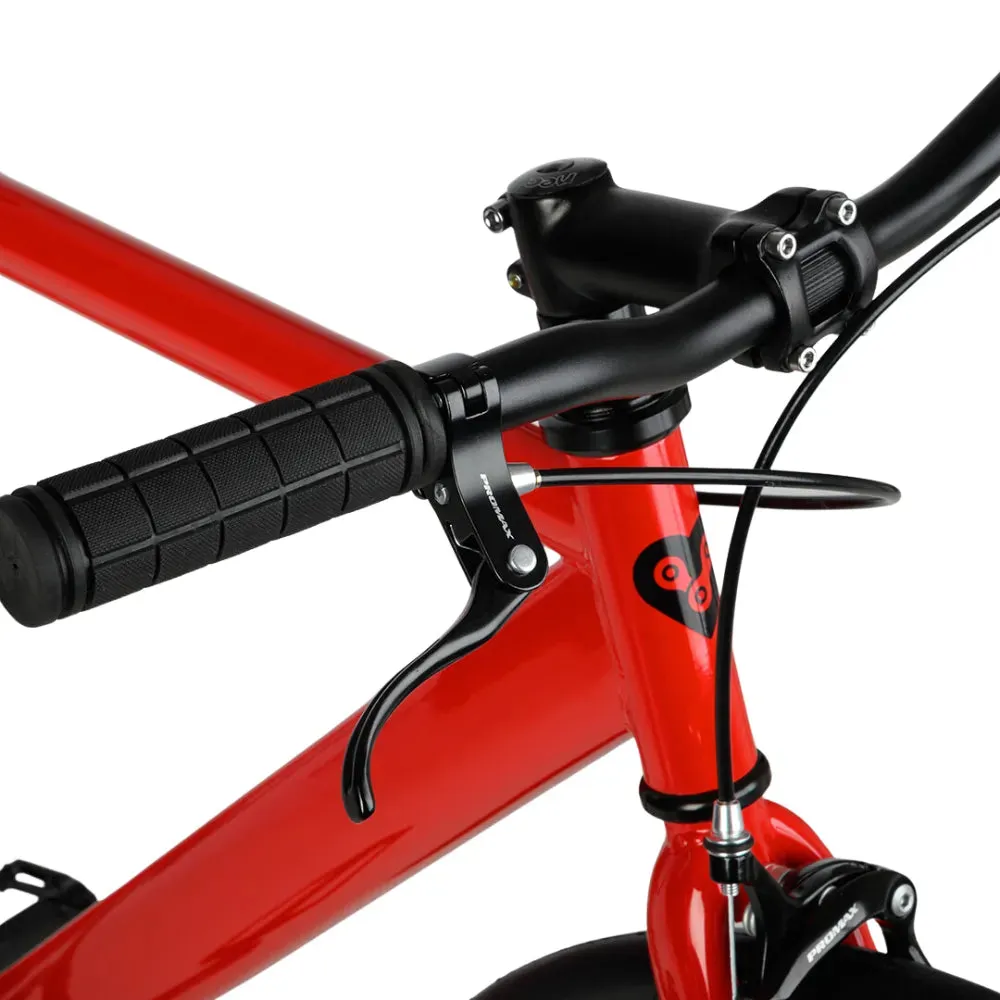 bonvelo Singlespeed & Fixie Bike BLIZZ Red Flag L