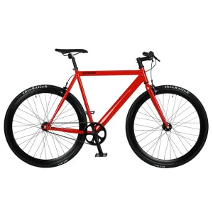 bonvelo Singlespeed & Fixie Bike BLIZZ Red Flag L