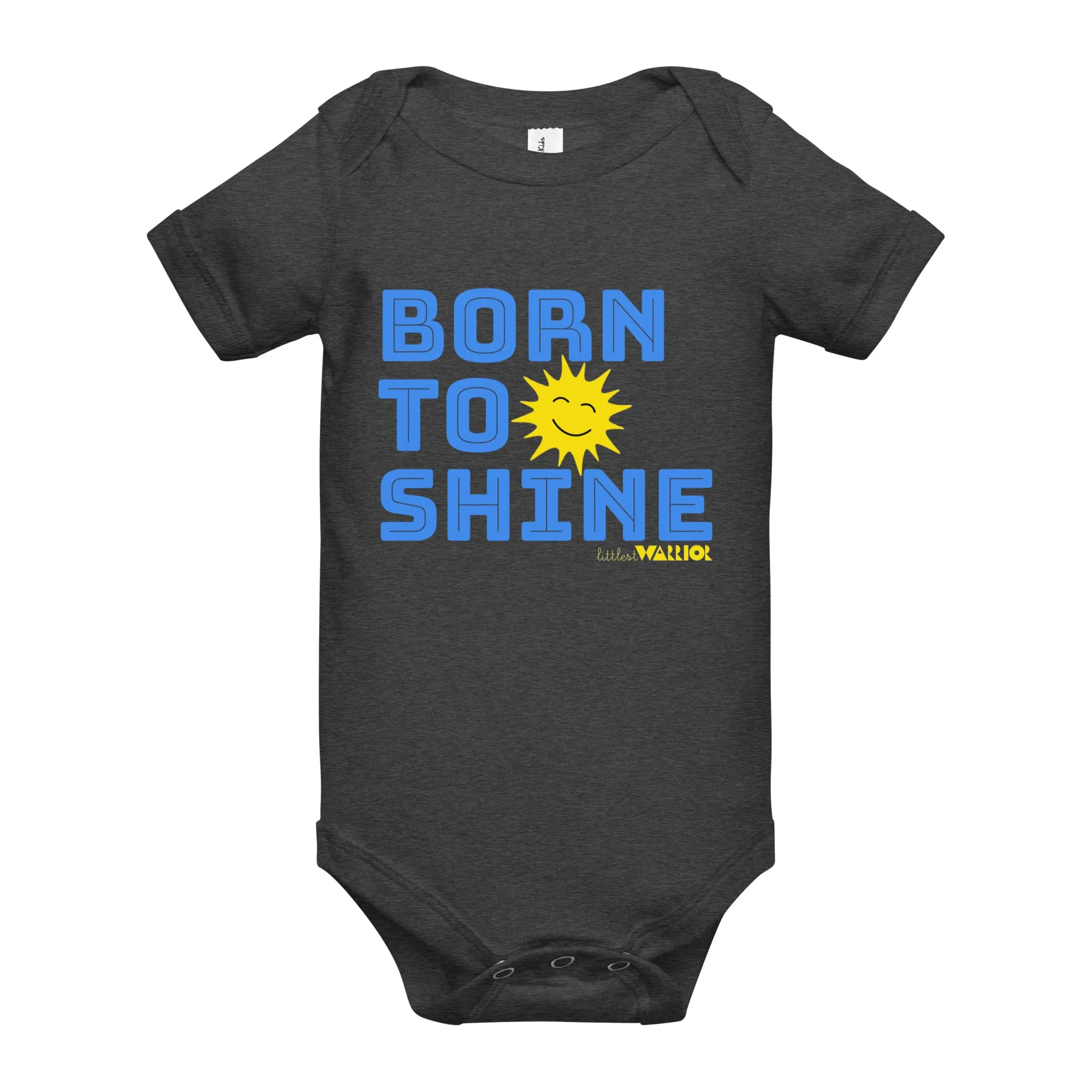 Born to Shine Baby short sleeve one piece