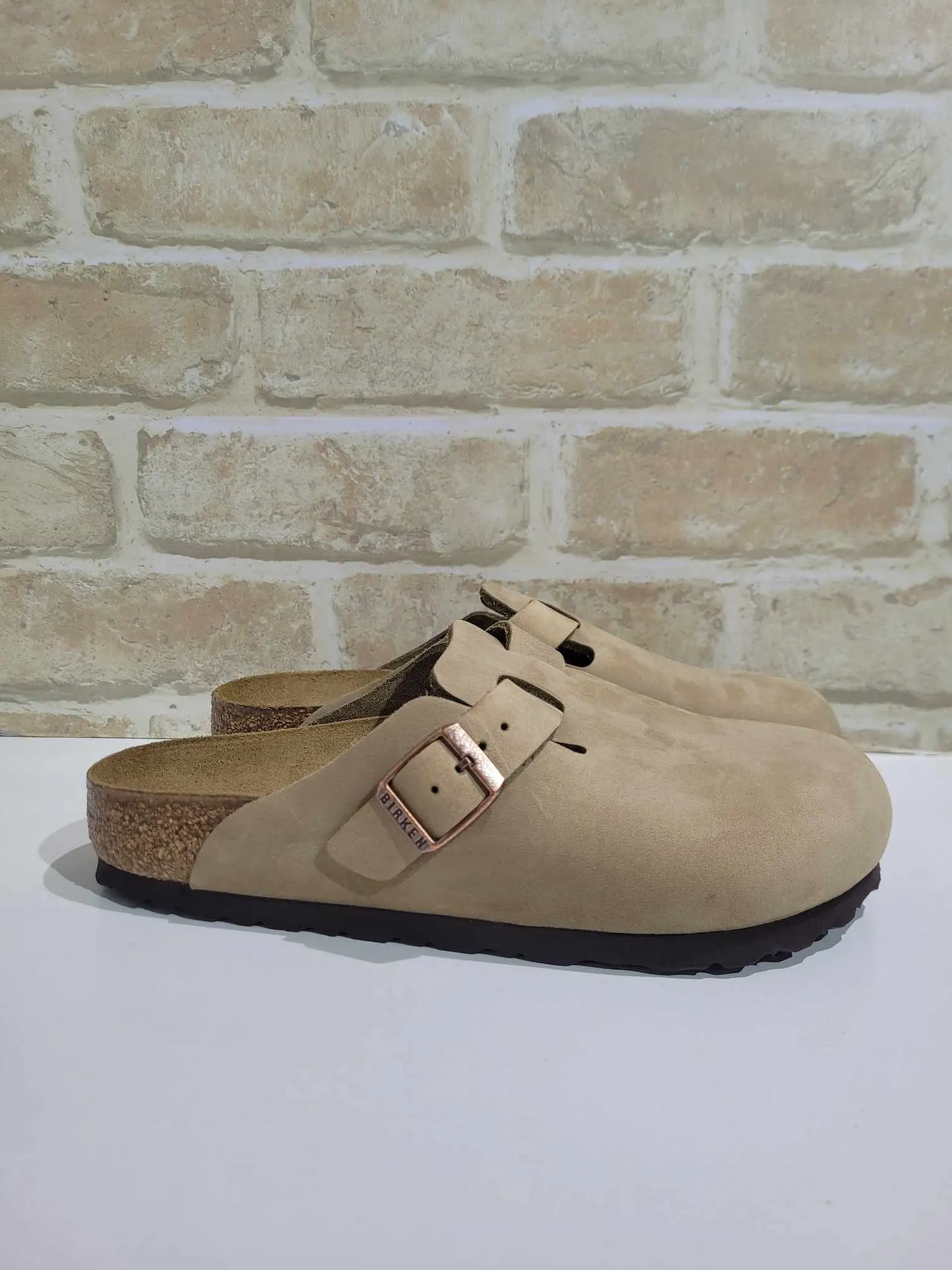 Boston Tabacco Oiled Regular by Birkenstock