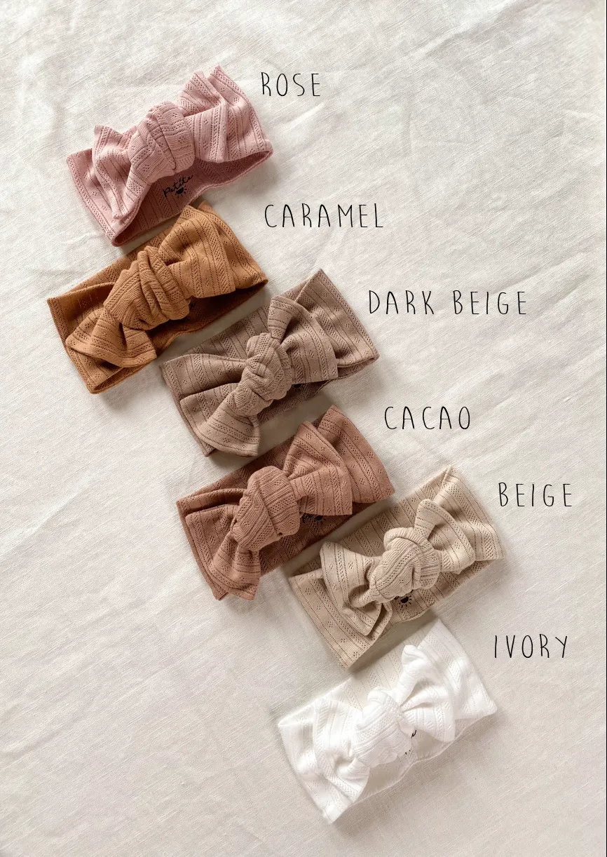 Bow headband / pointoille