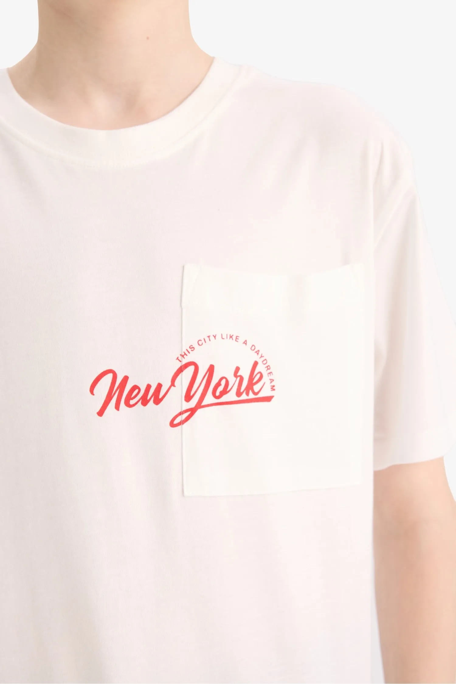 Boy Crew Neck Printed Short Sleeve T-Shirt