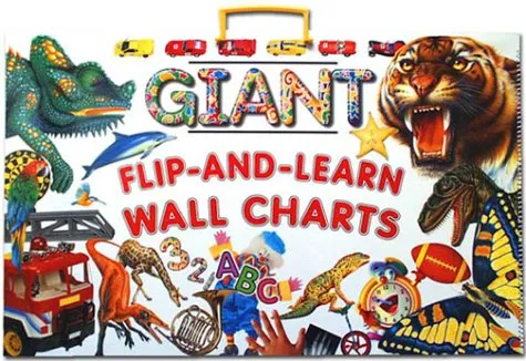 Brand new Giant Flip-And-Learn Wall Charts! Great for home use or classroom! Pointer Included