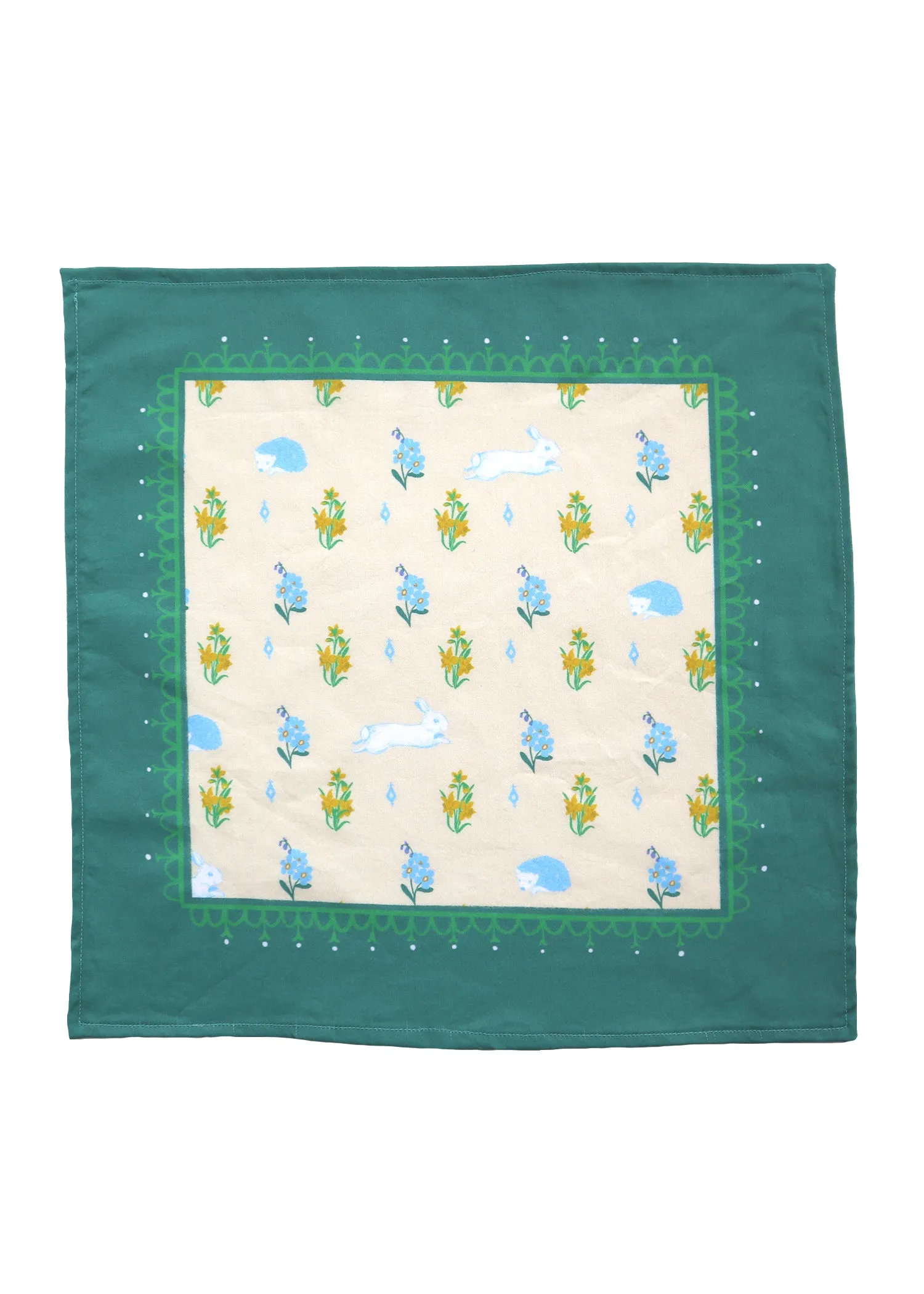 Bunnies & Hedgehogs ~ Cloth Napkins