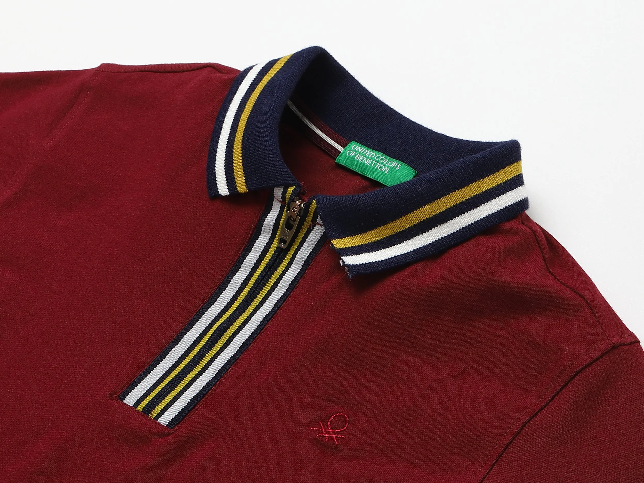 Burgundy Polo T-Shirt
