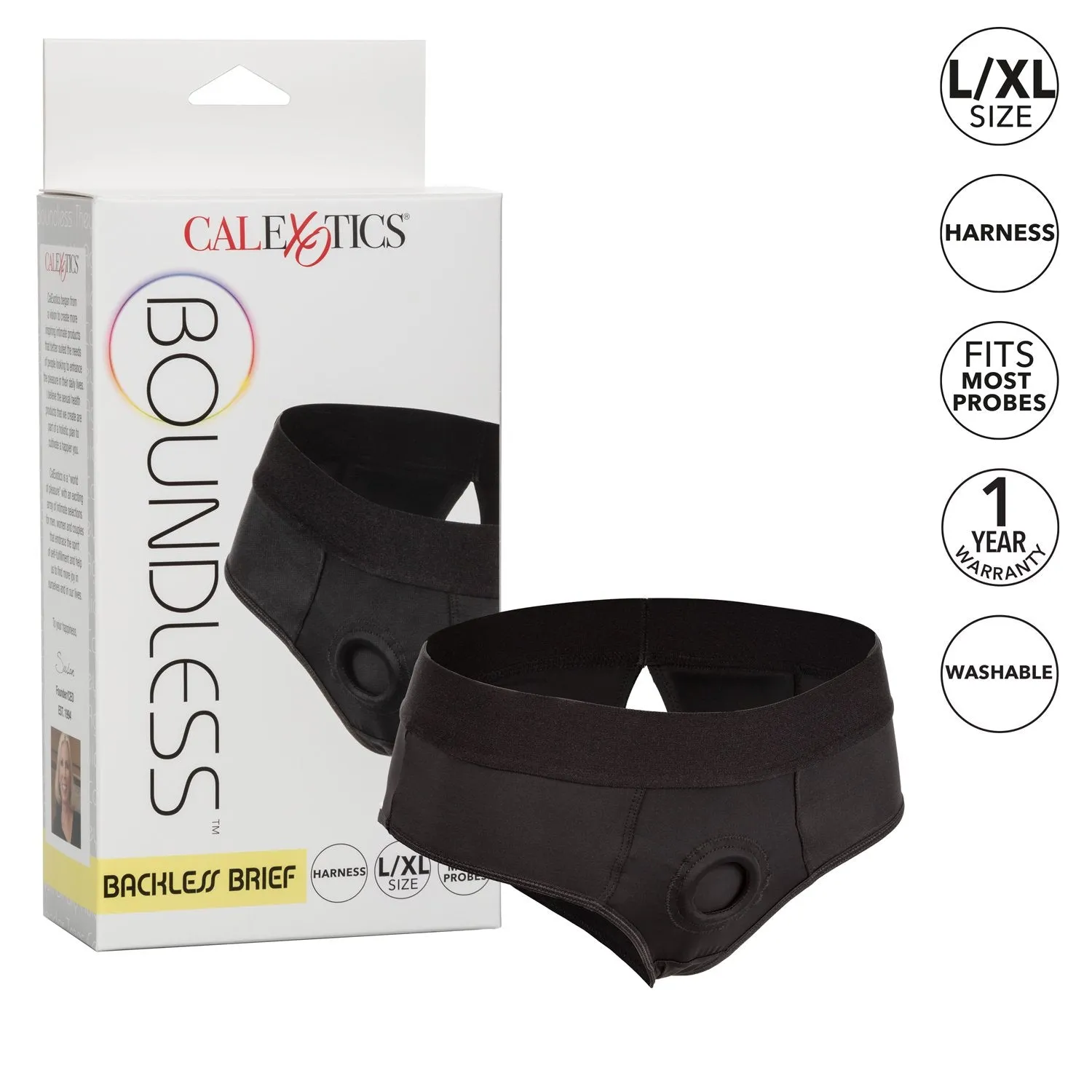 CalExotics Boundless Backless Brief  L/XL