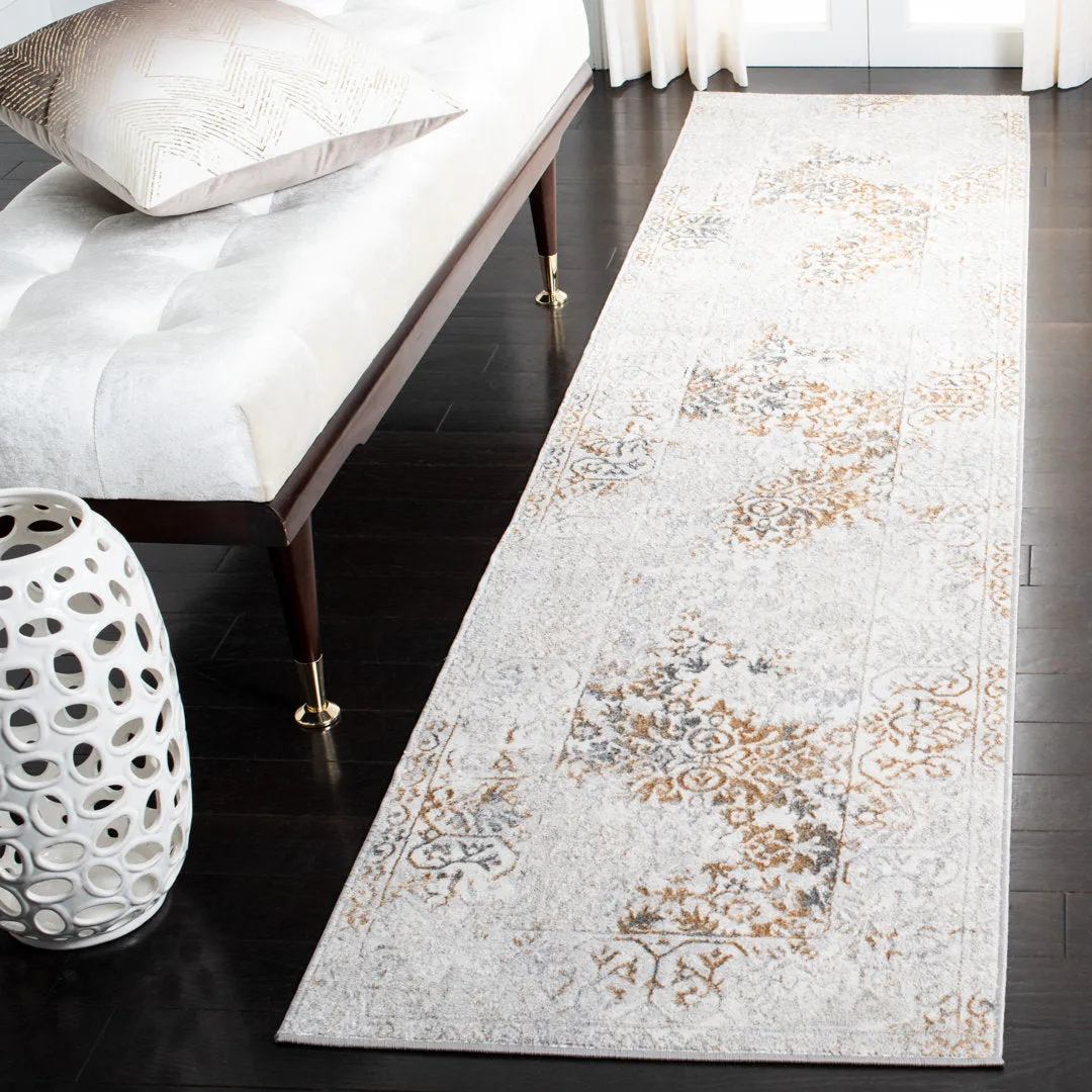 Calhoune Performance Oriental Rug Charlton Home® Rug Size: Runner 2'2" x 9'